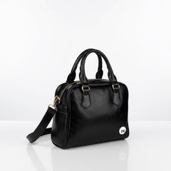 ETC Staples Black Shoulder Handbag