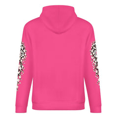 ETC Cherry Blossom Stencil Pink Hoodie