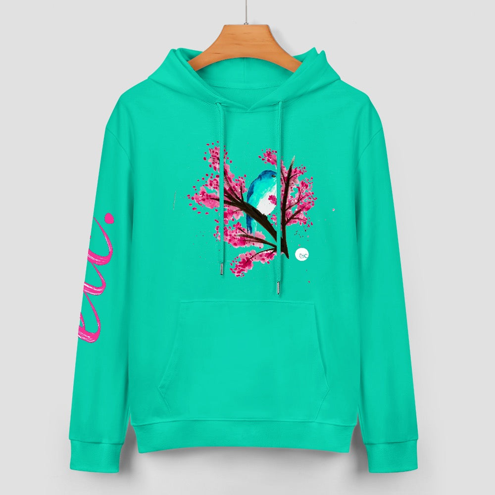 ETC Cherry Bird Mint Hoodie