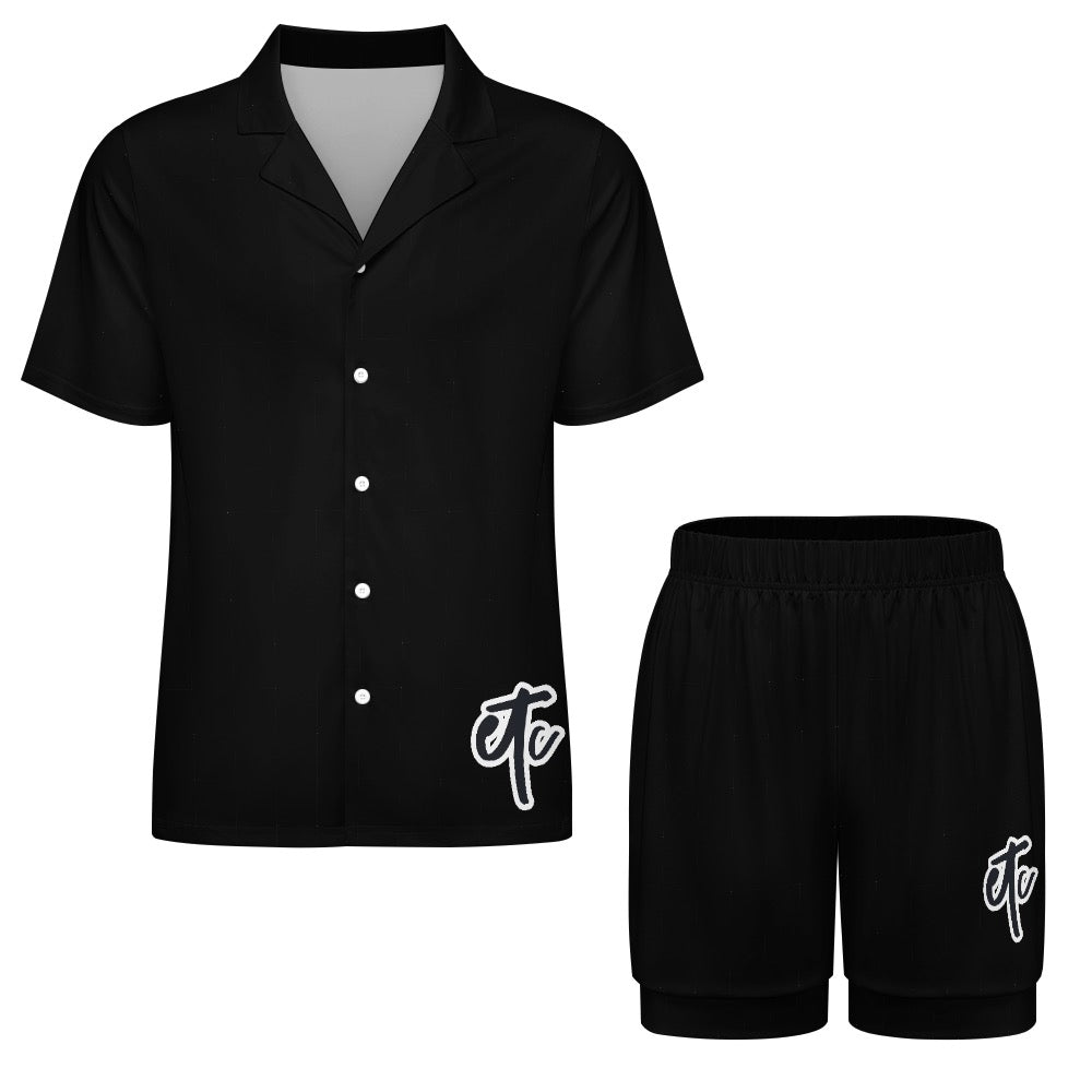 ETC Staple Black Pajama Set
