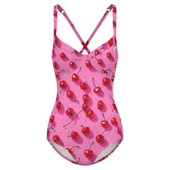 ETC Pink Cherries one piece