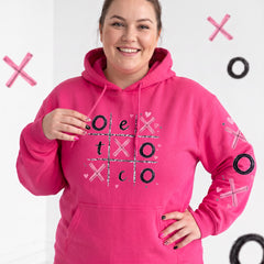 ETC Ex & Oh Pink Cotton Hoodie