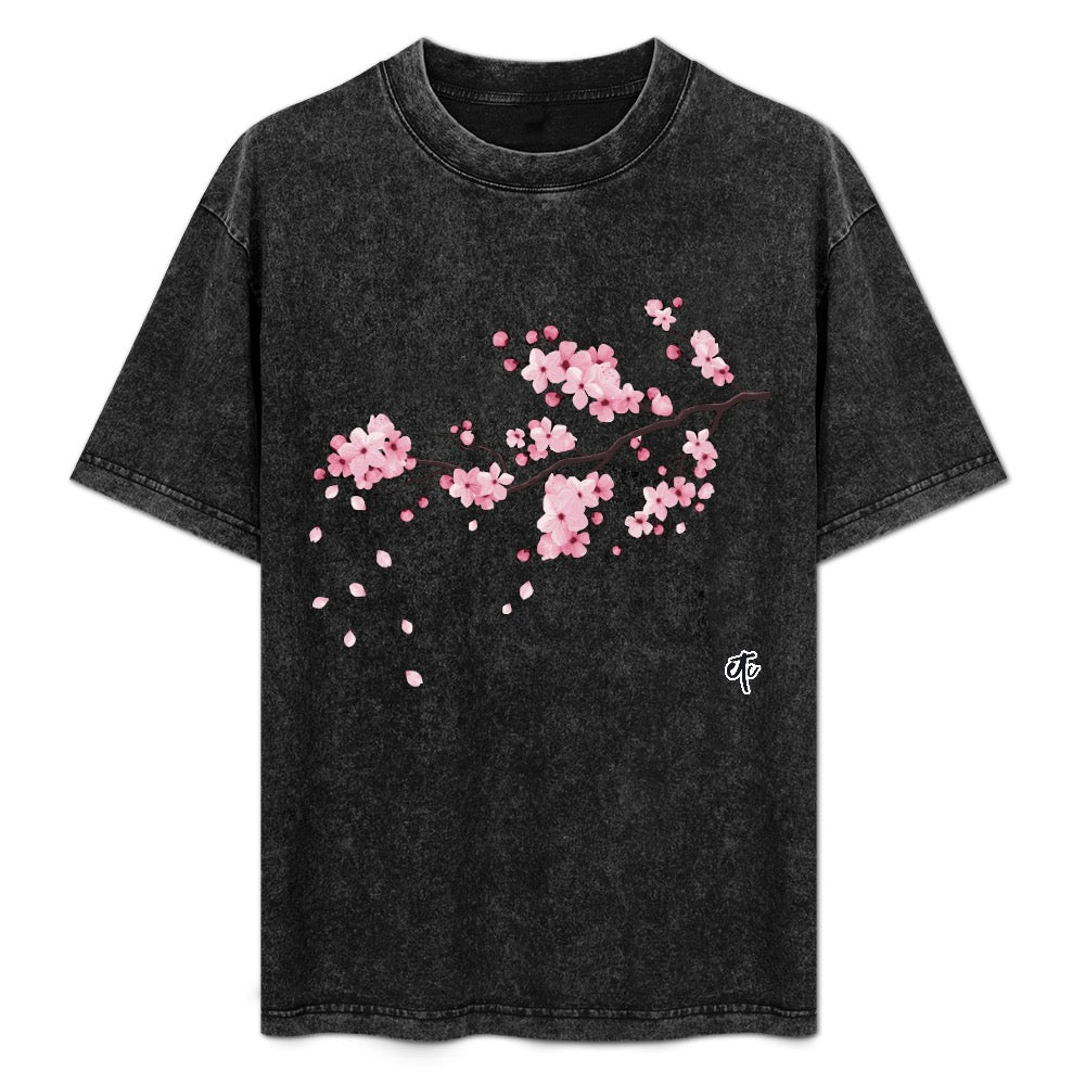ETC Cherry Blossom Vintage Wash Tee