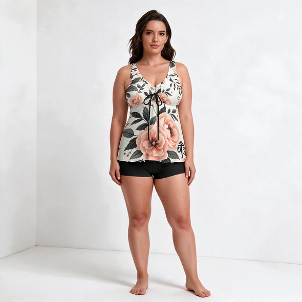 ETC Spring Floral Swimwear Set