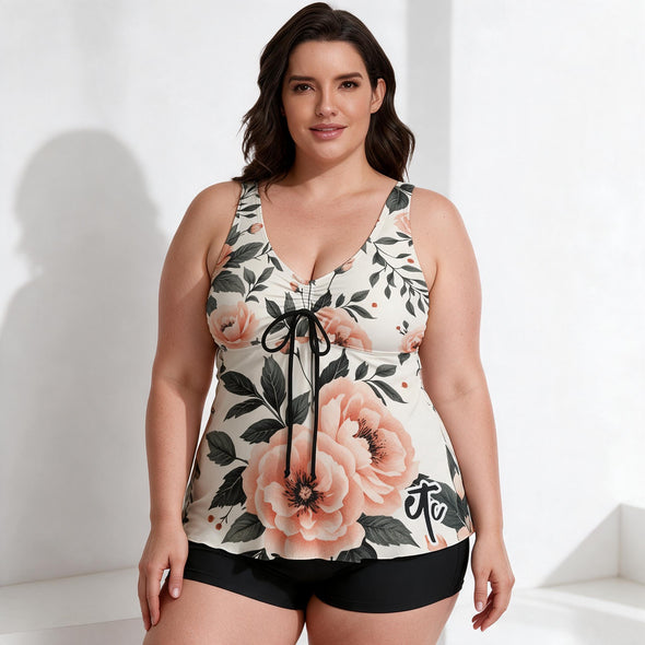 ETC Spring Floral Swimwear Set