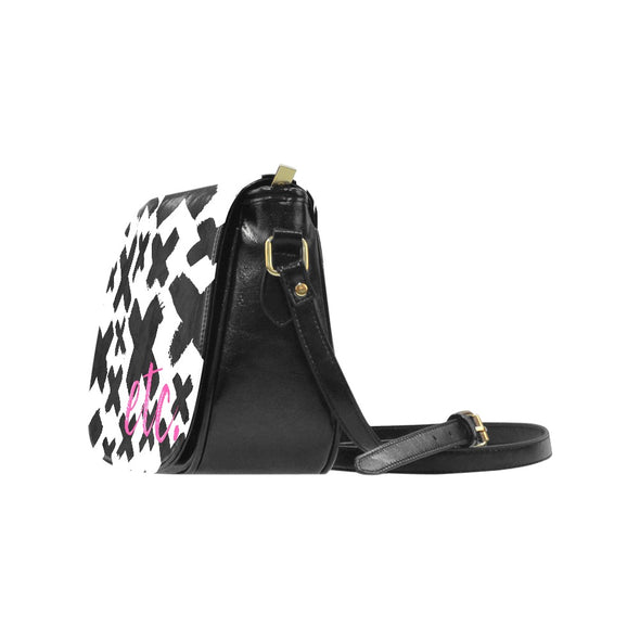 ETC Hot 'x' PU Leather Saddle Bag