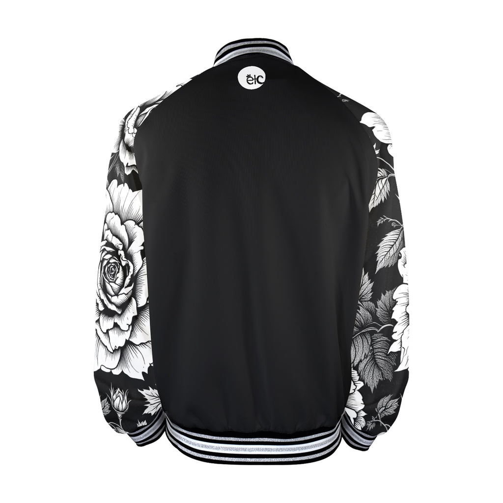 ETC Mono Floral Bomber Jacket