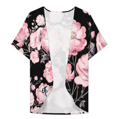 ETC Spring 17' Pink Peonies Cardi