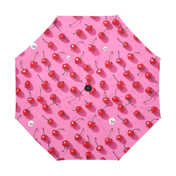ETC Pink Cherries UV Umbrella