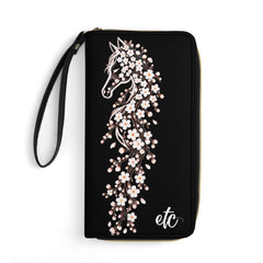 ETC Cherry Blossom Stencil Wallet