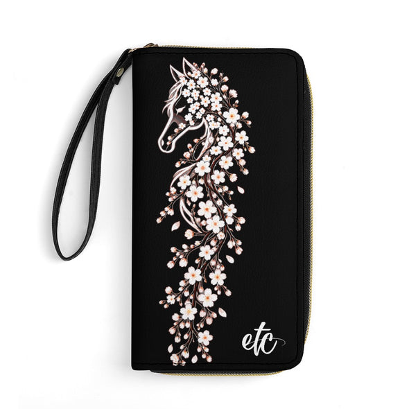 ETC Cherry Blossom Stencil Wallet