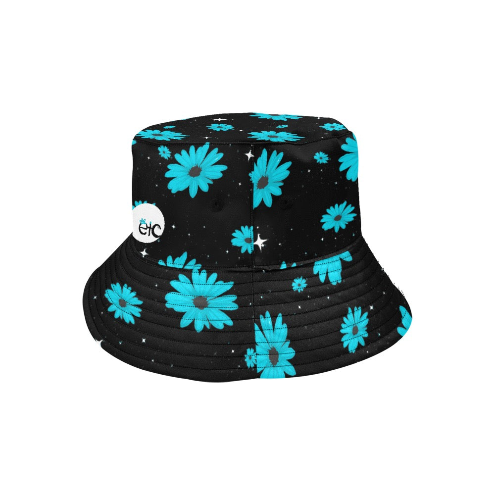 ETC Blue Daisies Bucket Hat