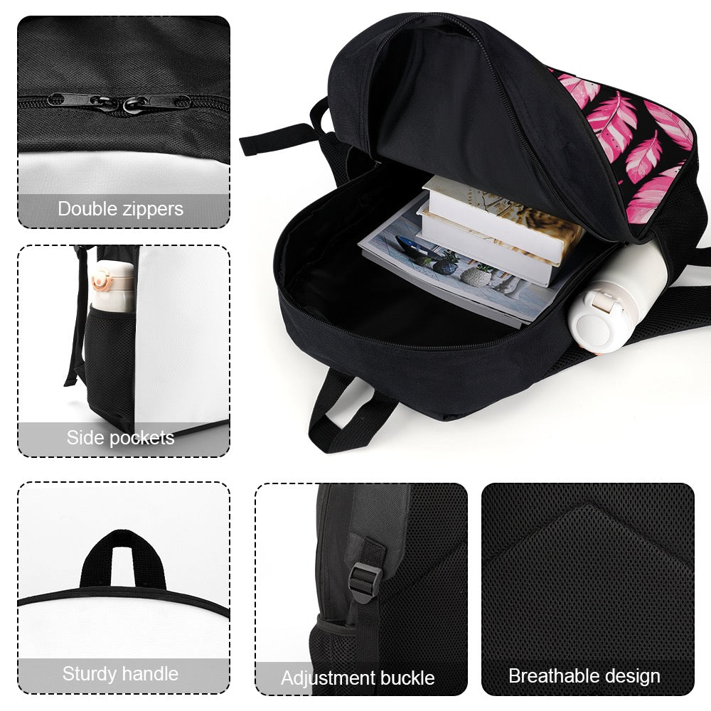 ETC Limited Edition Pink Feather Bag