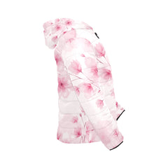 ETC Pink Floral Bloom Kids Puffer Jacket