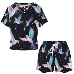 ETC Hummingbird Summer PJ Set