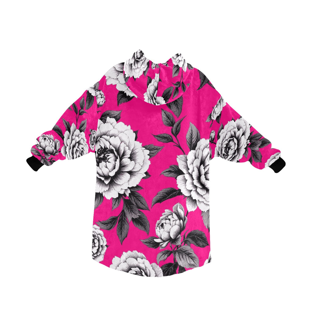 ETC Hot Pink Monochrome Floral Comfy