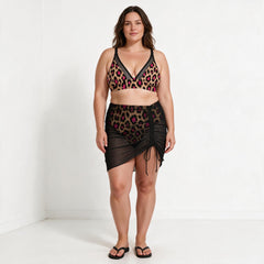 ETC Leopard Swim Suit - With Skirt