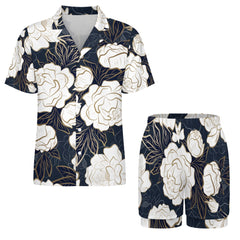 ETC Summer Peonies Pajama Set