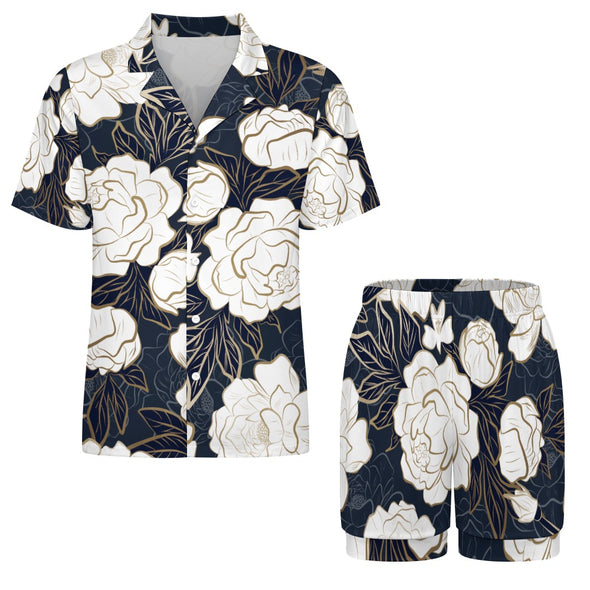 ETC Summer Peonies Pajama Set