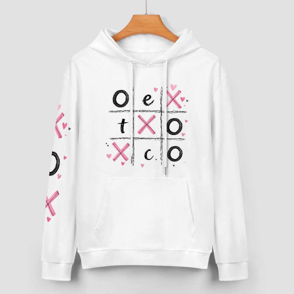 ETC Ex & Ohs White Cotton Hoodie