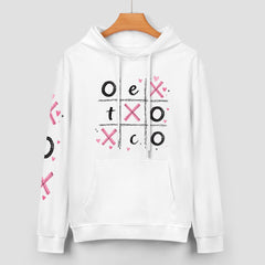 ETC Ex & Ohs White Cotton Hoodie