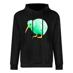ETC Mint Kiwi Black Cotton Hoodie