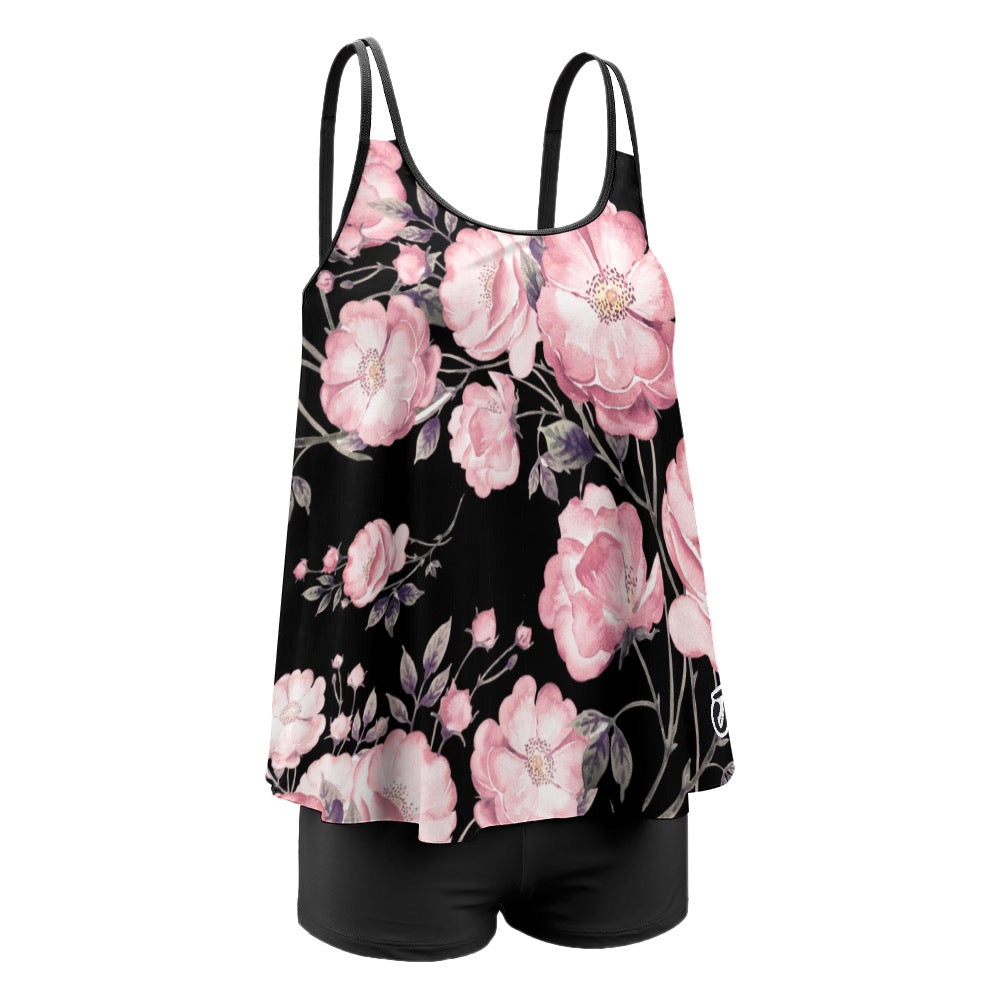 ETC Spring 17' Peonie Plus Size Tankini Set