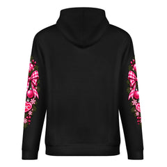 ETC Kiwi Christmas Black Cotton Hoodie