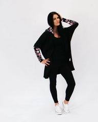 FLORAL POWER HOURS KIMONO