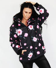 ETC Floral Puffer Jacket