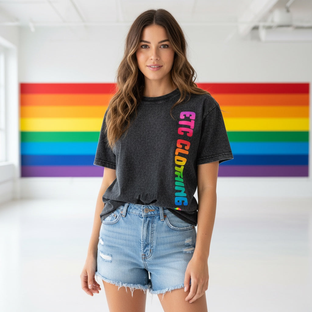 ETC Rainbow Vintage Tee