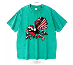 ETC Christmas Fantail Tee - Mint EDITION