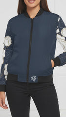 ETC Summer Peonies Bomber Jacket