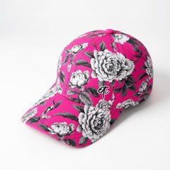 ETC Hot Pink Monochrome Floral Cap