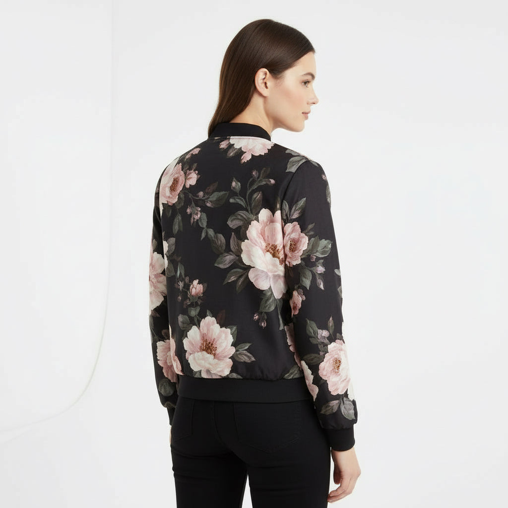 ETC Vintage Floral Bomber