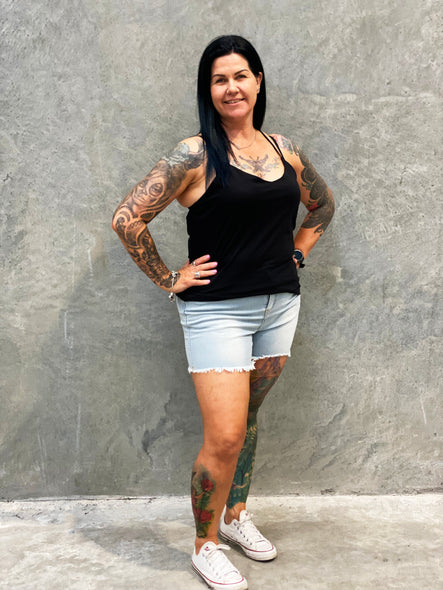 ETC Stretch Denim Shorts