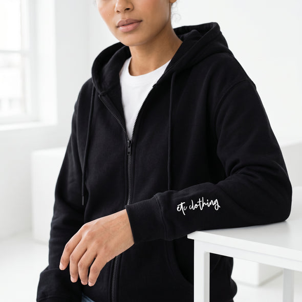ETC Staple Fleece Embroidered Zip Hoodie
