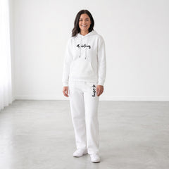 ETC Staple Fleece Embroidered Hoodie & Wide Leg Tracksuit Set