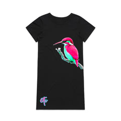 Neon Kingfisher Tee Dress